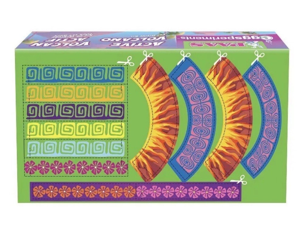 NEW Sealed Paas Easter Egg Eggsperiments Active Volcano Decorating Kit
