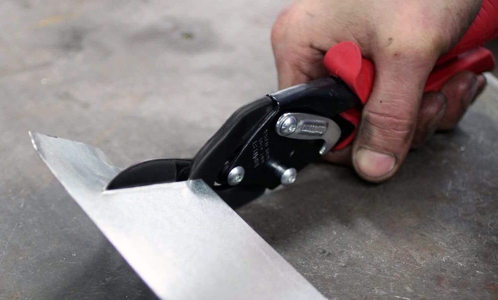 MIDWEST Blackout Series Aviation Snip - Left Cut Offset Cut,