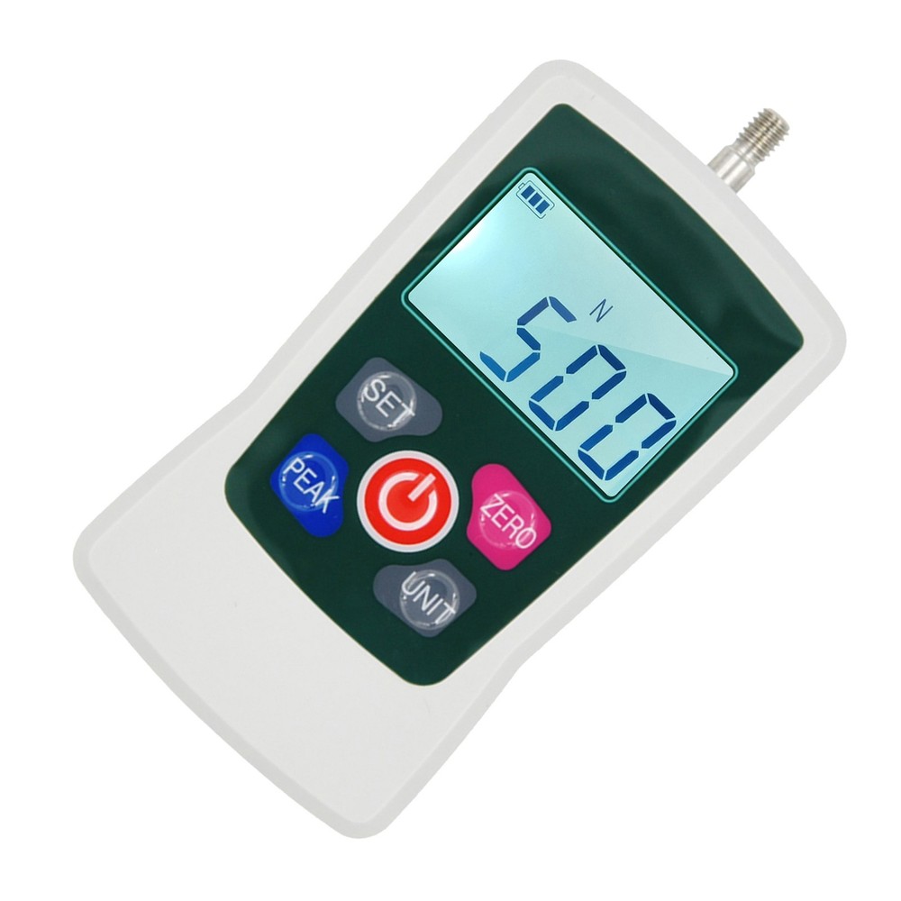 500N Portable Digital Force Gauge Push Pull Force Meter High Accuracy Meter Tool