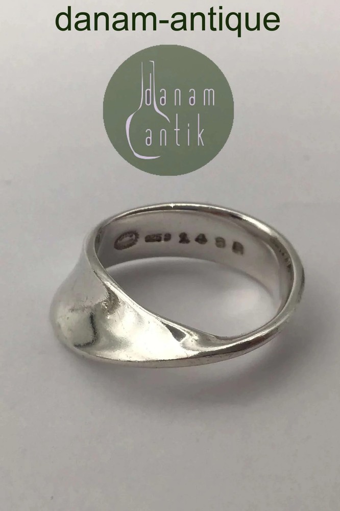 Georg Jensen Sterling Silver Ring No. 148 B Möbius