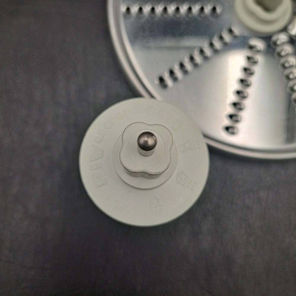 KitchenAid Food Processor Disc Set Fine Medium Shredding Adjustable Slicing 3pc
