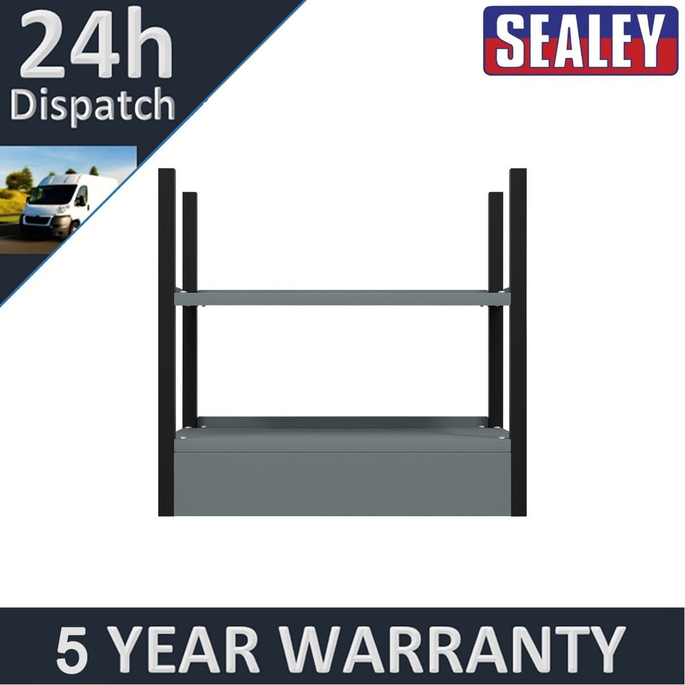 Sealey Modular Storage Base unit 2 Shelves 580mm APMRB1