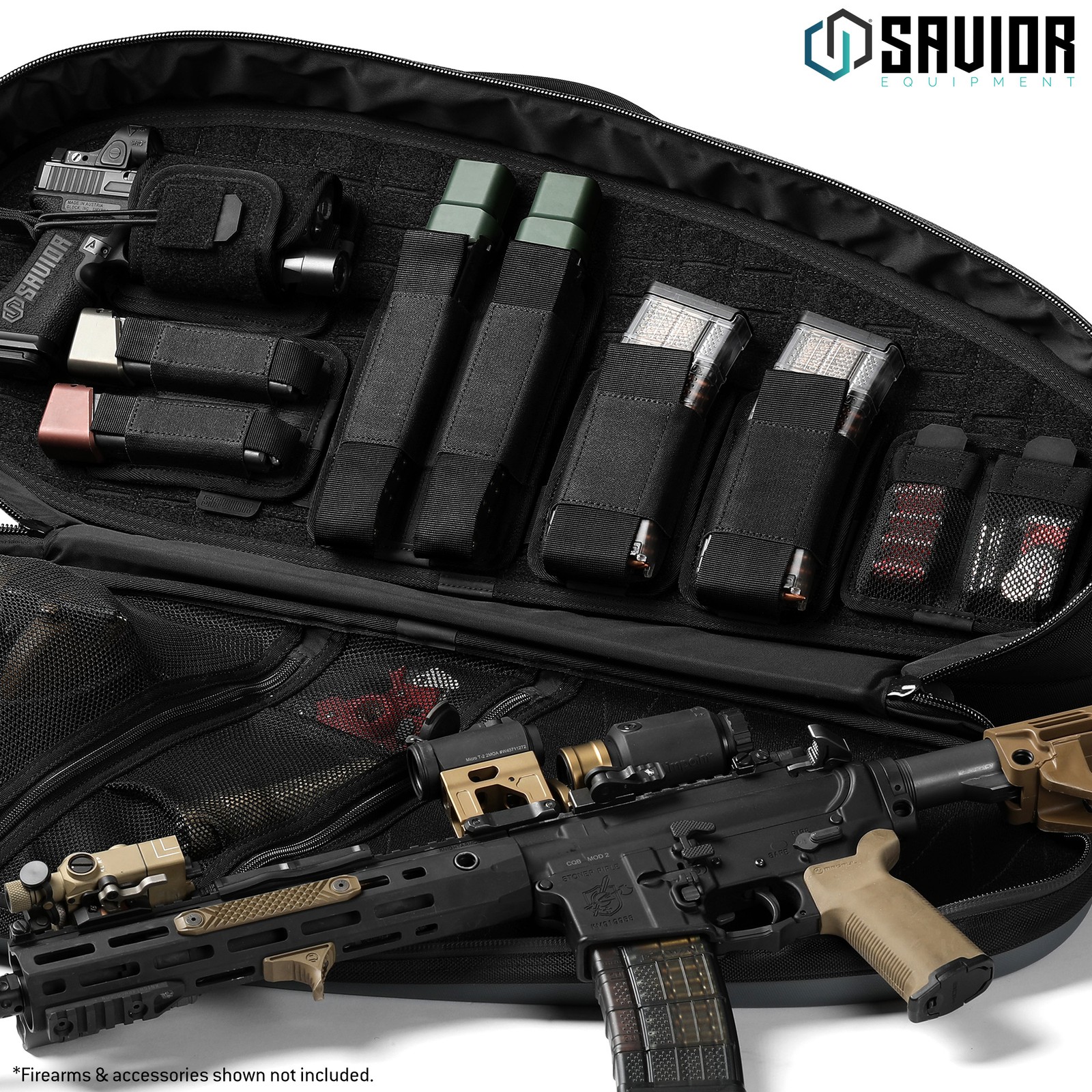 [MESH POCKET] Tactical Battery Pouch For Pistol Flashlight/Night-Vision/Ear Muff