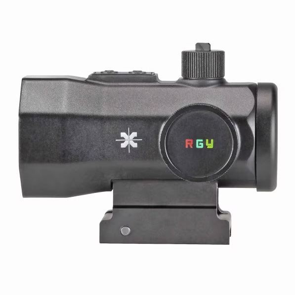 Axeon Red/Green/Yellow Airsoft Optic Dot Sight w/ Riser Black