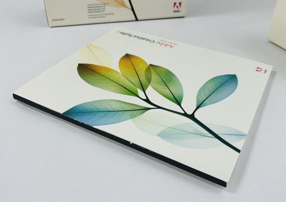 VINTAGE Adobe Creative Suite 2 Standard CS2 PC Windows Complete Retail Box