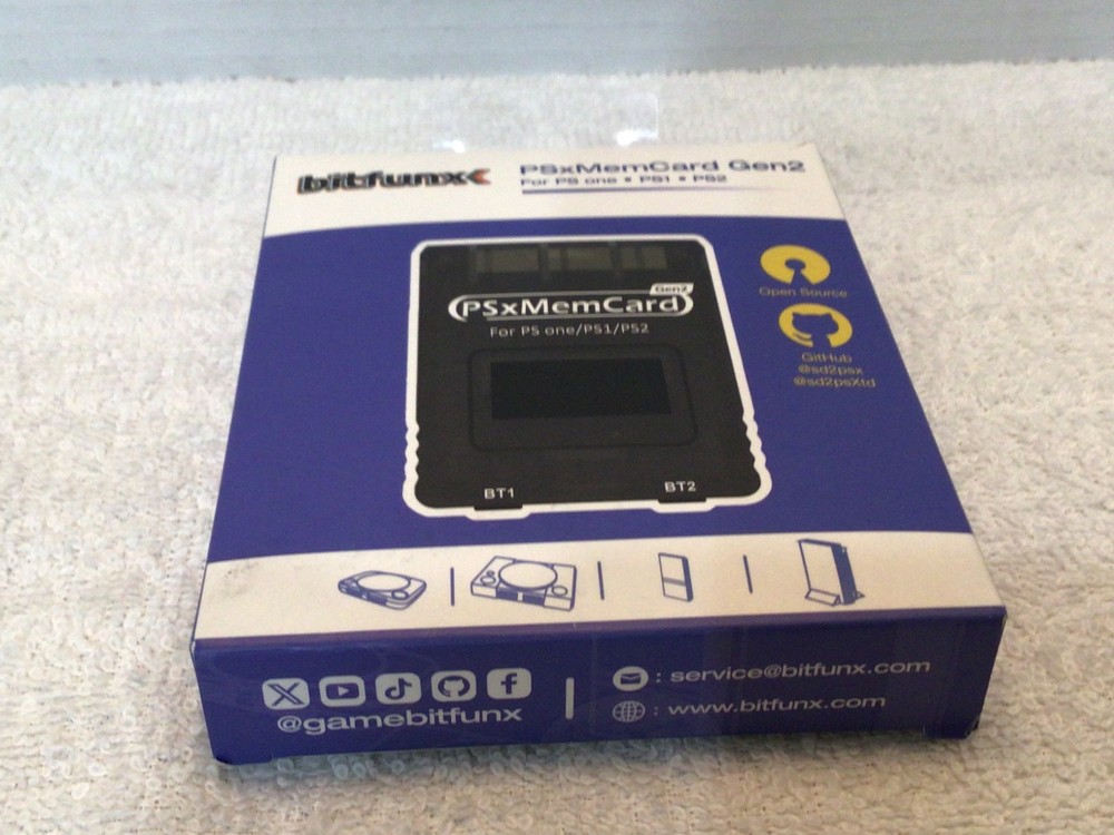Bitfunx PSxMemCard Gen2