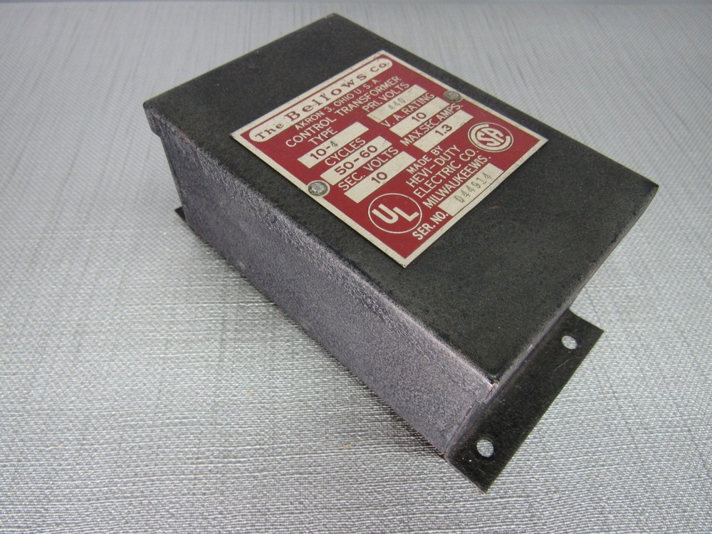 Bellows Type 10-4 Control Transformer 440V