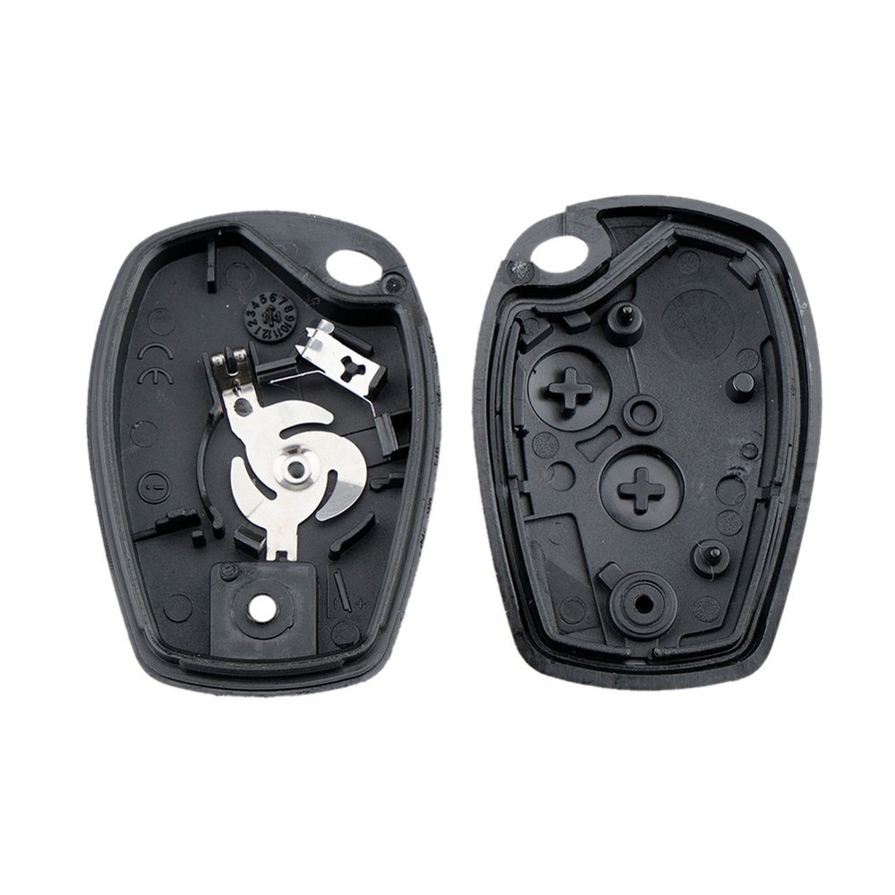 Practical ABS Material Black Key Shell Case for Renault Remote Control Key