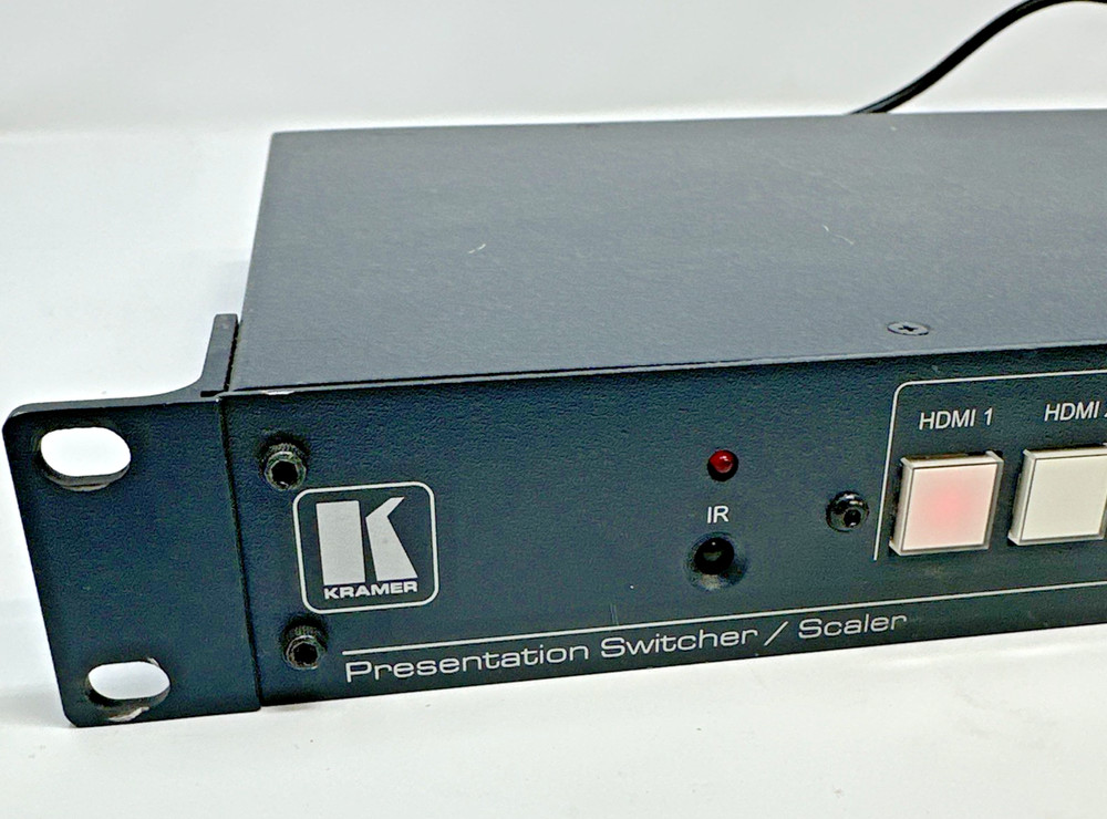 Kramer VP-773AMP Presentation Switcher Scaler HDMI DP Tested