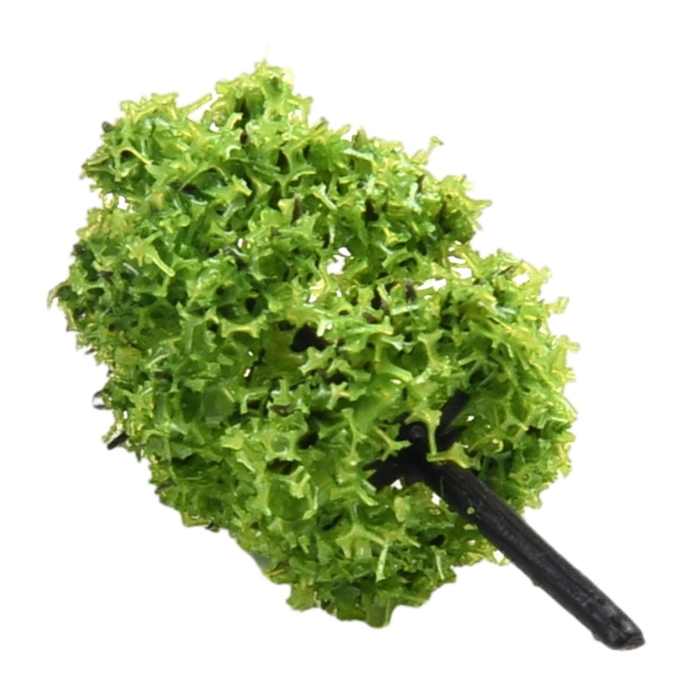 Model tree Model Tree 40Pcs Park Plastic Railroad Train Landscape 1:100