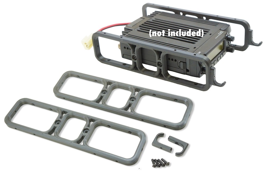 Protector Side Rail Stands Cage Handles for ICOM IC 207H Radio IC-207H, IC-2100H