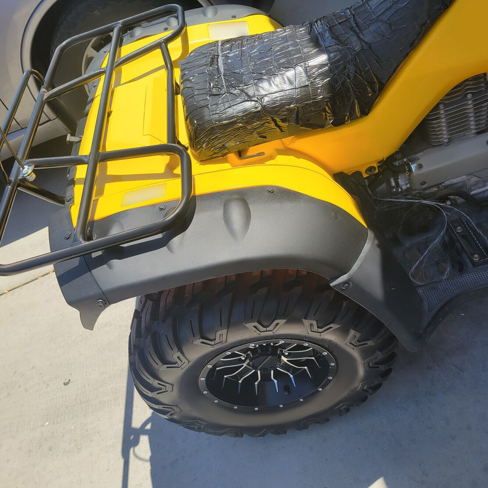 Full Fender Flares Mud Guards Kit For Honda TRX350 TRX400 Rancher 04-07