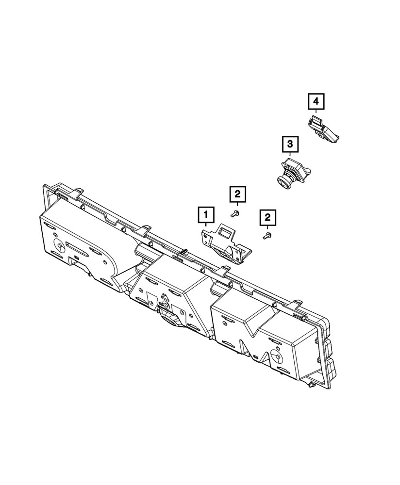 Genuine Mopar Camera Bracket 68386821AA