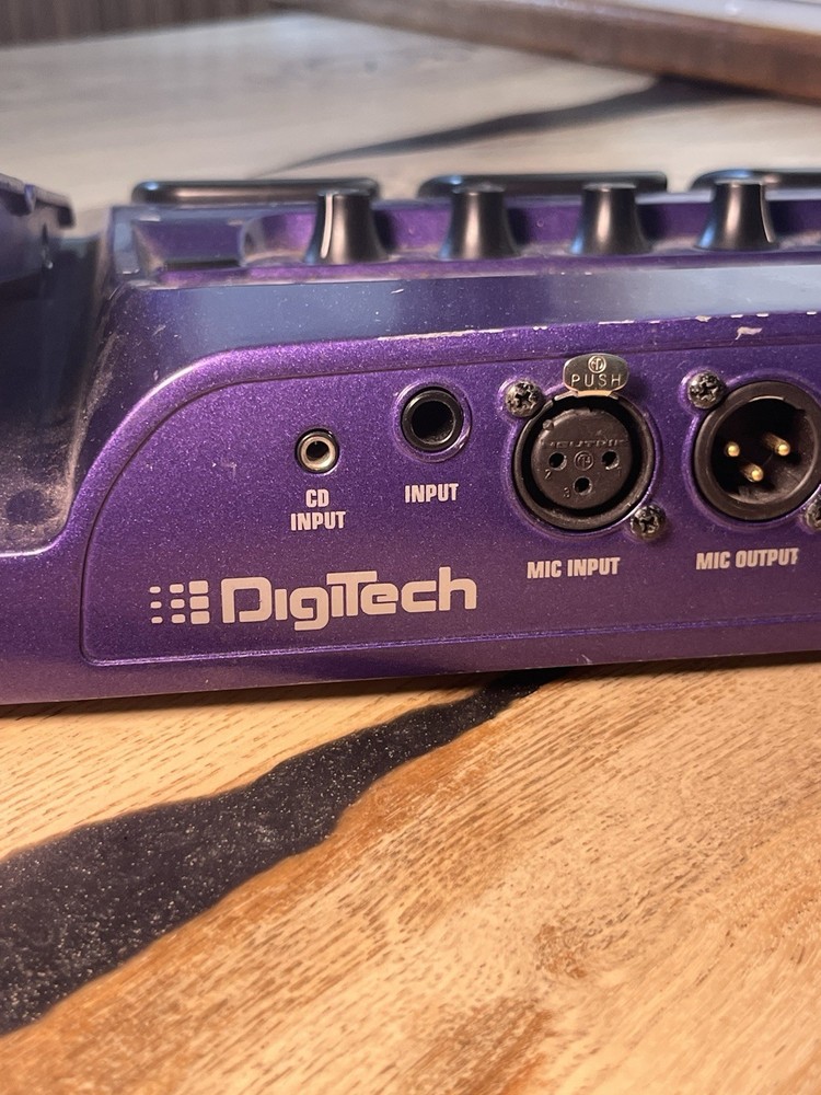 Purple Digitech Vocal 300 Effects Processor Powered By DNA