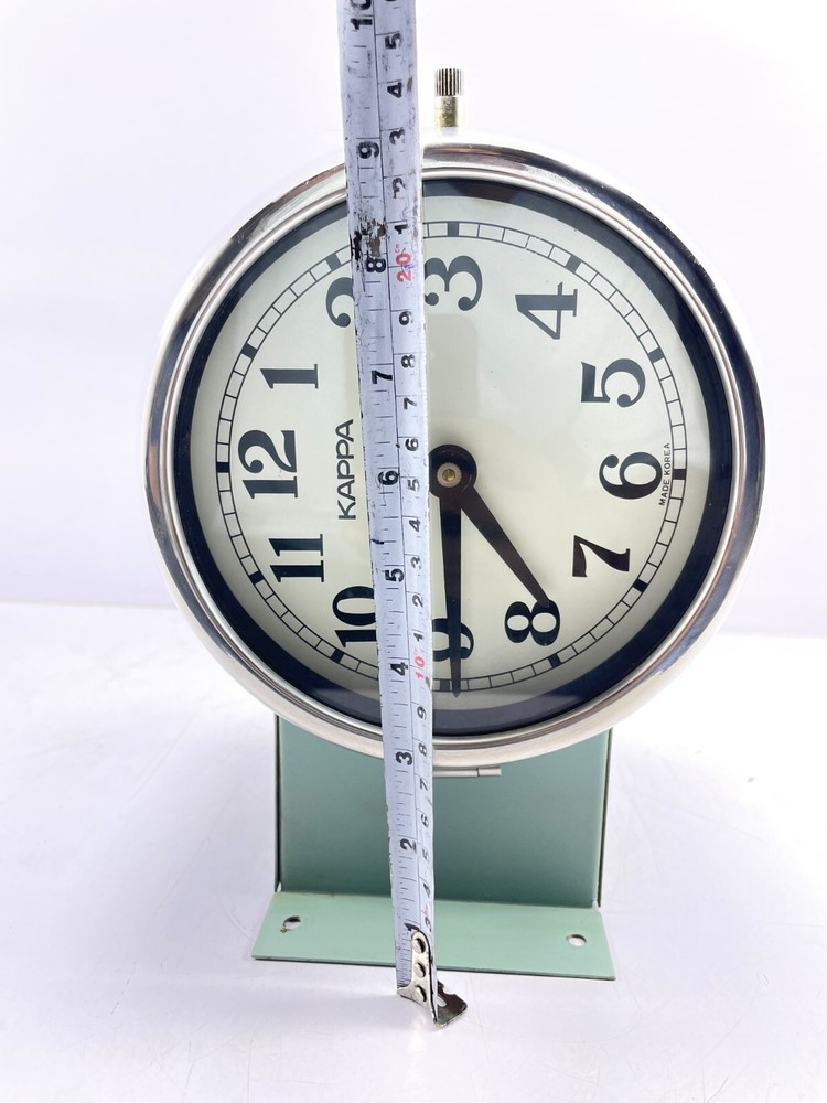 Kappa SSC-404 Master Slave Clock Double Faced Bracket 2 Hand 24VDC Captain Room