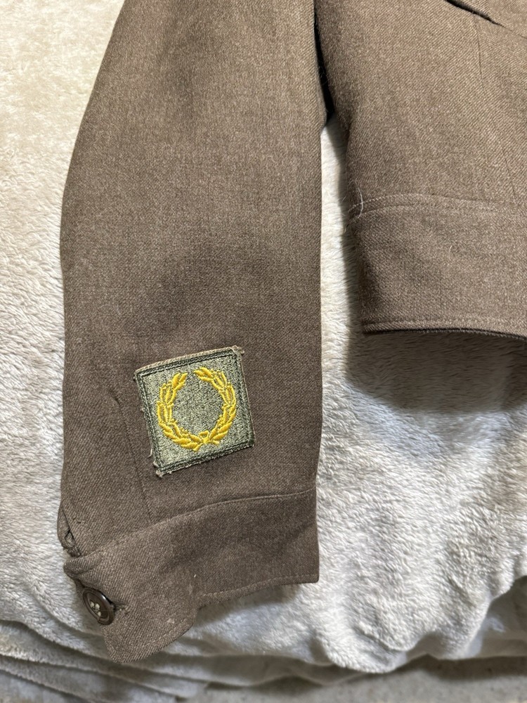 WWII Amphibious Forces Engineer Ike Jacket D-Day