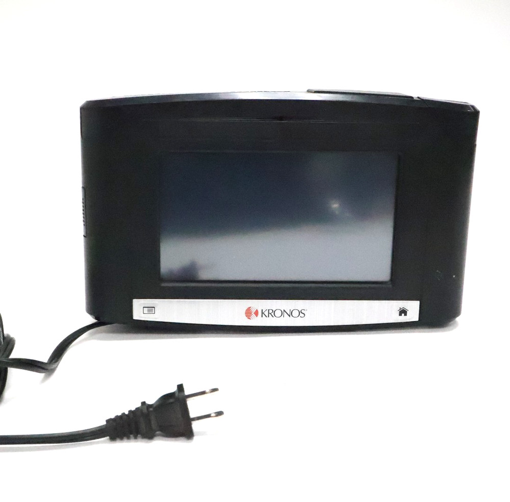 Kronos InTouch 9100 Proximity Touchscreen Time Clock 8609100-003 "READ"