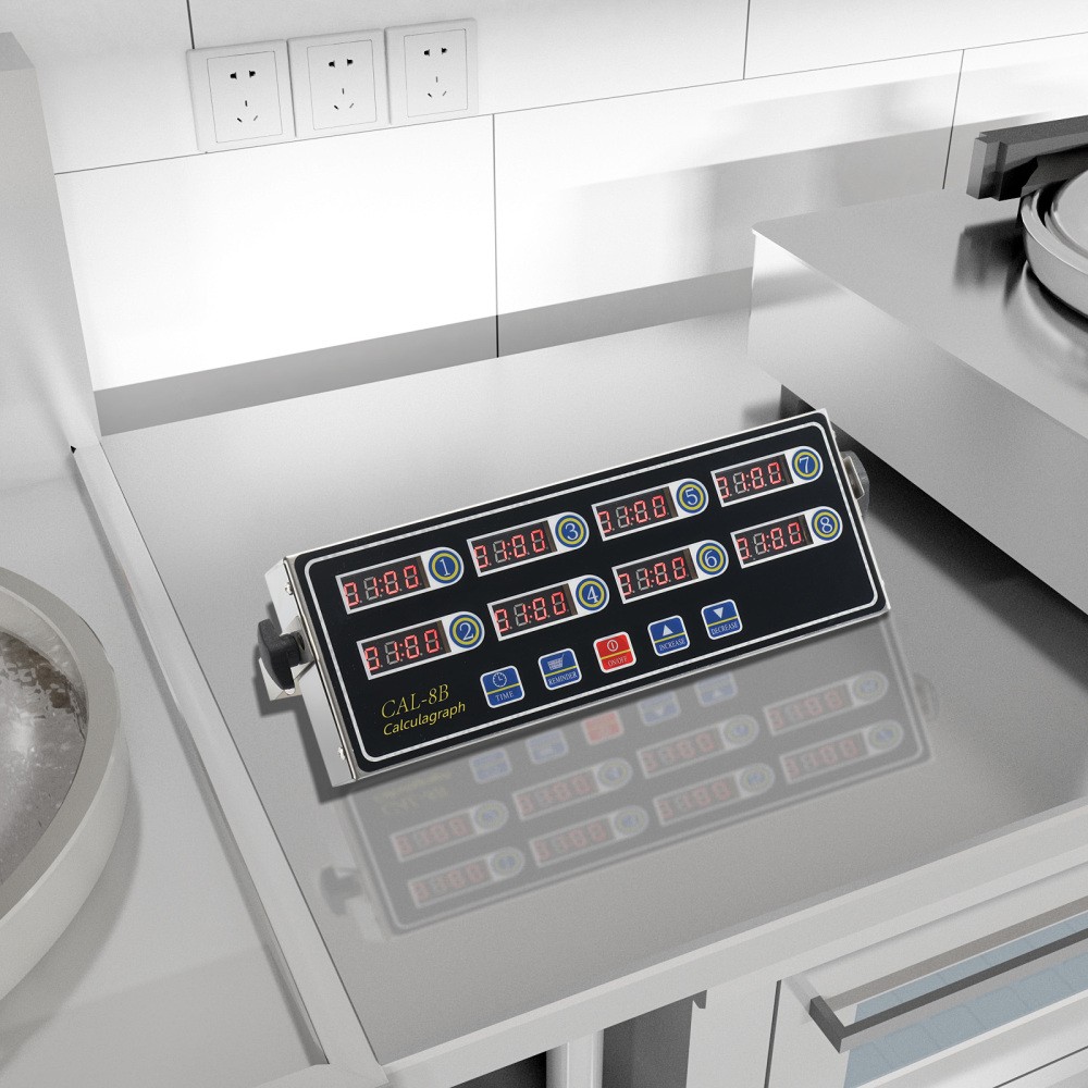 Commercial Kitchen Timers Digital Kitchen Timer 8 Channel for Cooking Timer