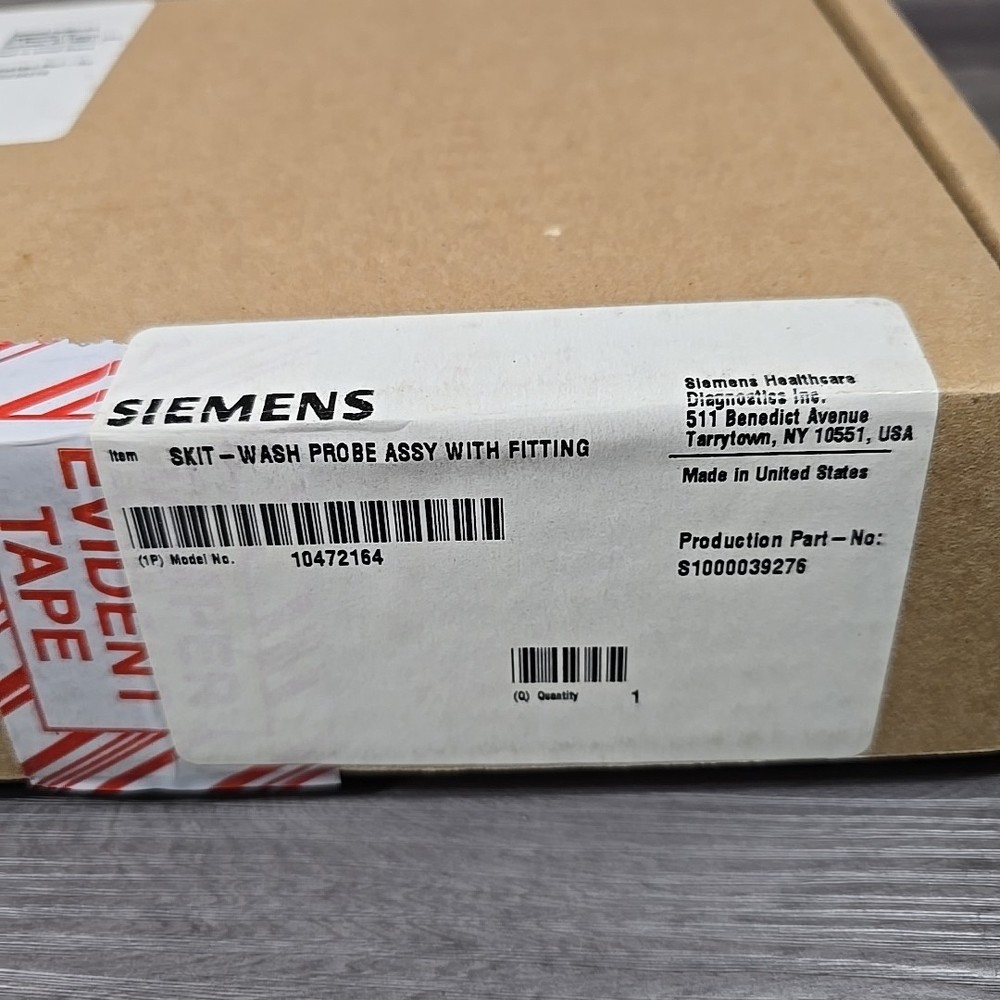 Siemens REF 10472164, Skit-Wash Probe Assembly