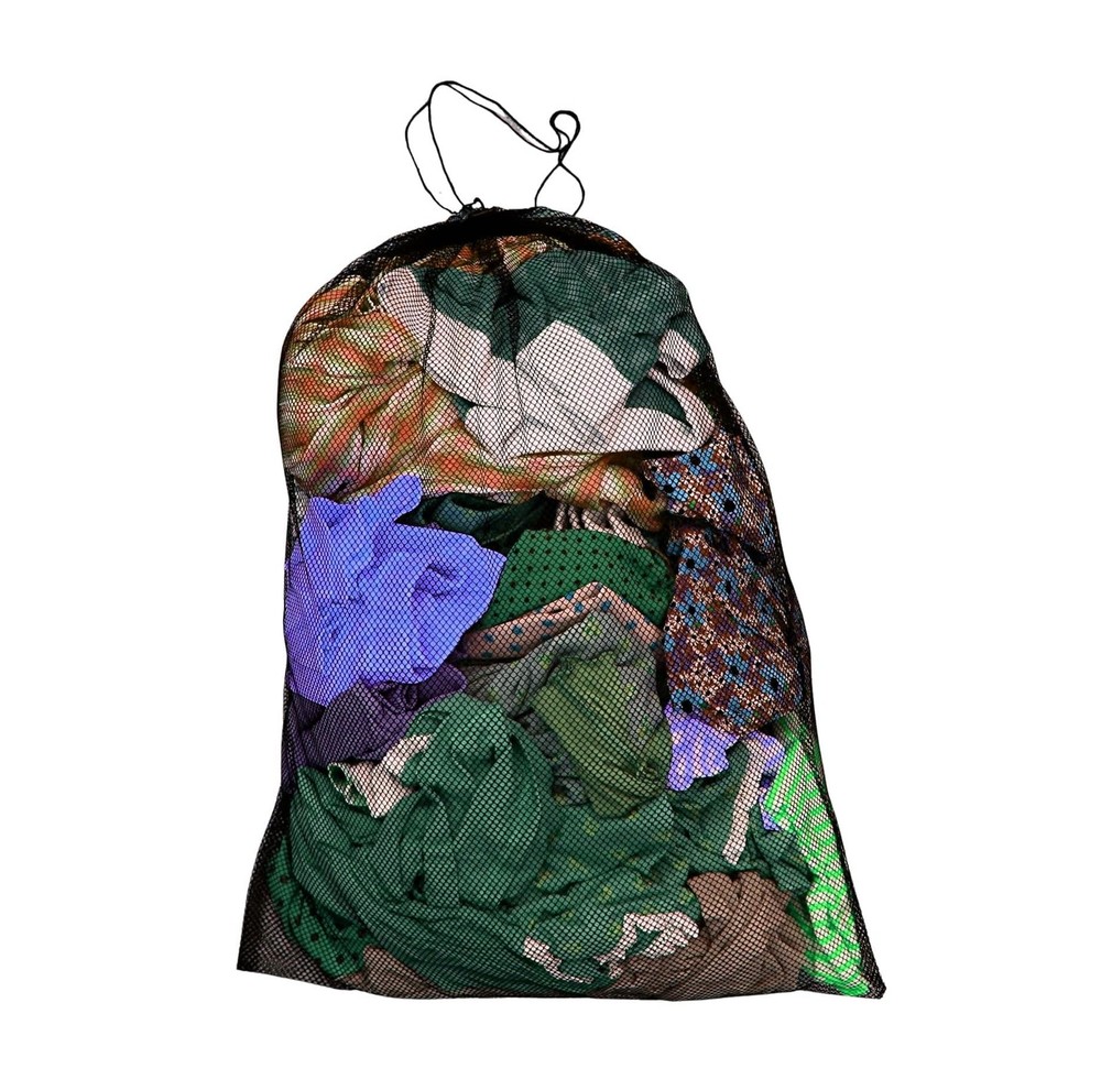 Extra Large Mesh Laundry Bag 40" x 30" – Drawstring, Multi-Purpose for Laundr...