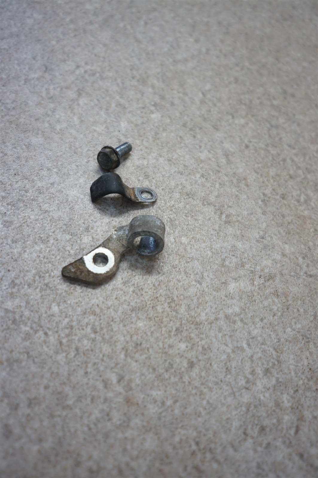 1984 84 Honda ATC250R ATC 250R Stock OEM Clutch Cable Mount