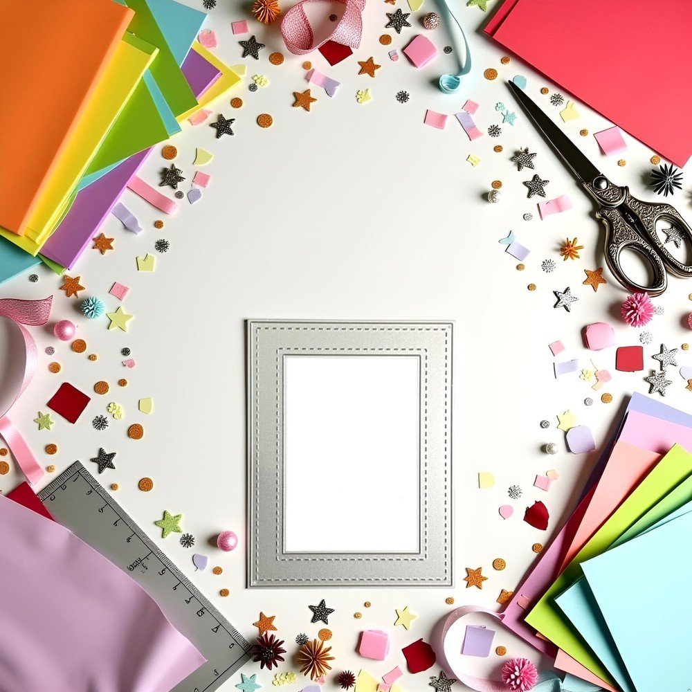 Rectangle Frame Die Cut for Card Making, Scrapbooking Die-Cuts,Frame Metal Cu...