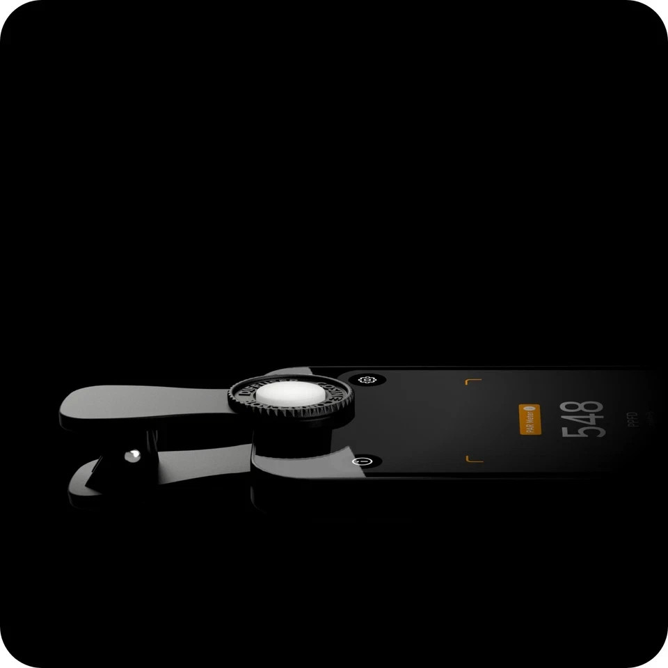 Lightray Mobile PAR & Light Meter Smartphone PPFD DLI Illuminance