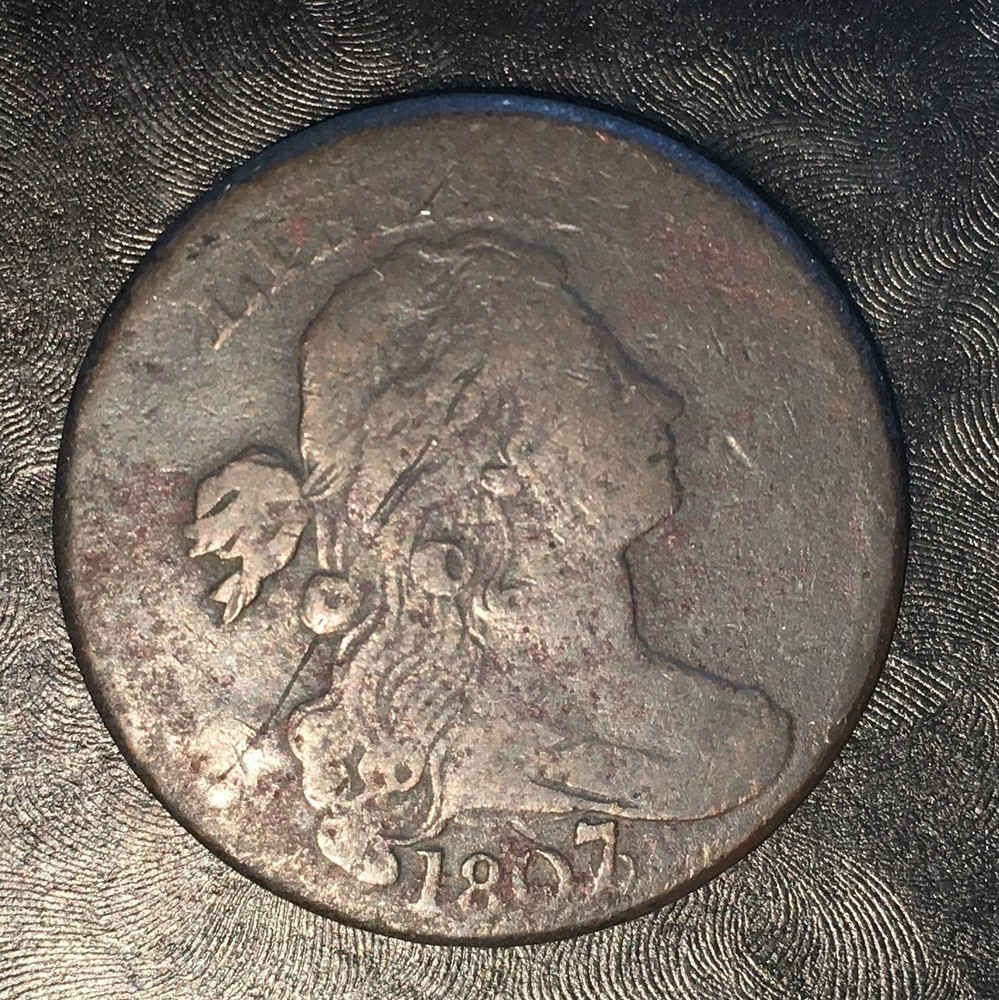 1807/6 Large Cent - High Quality Scans #F606