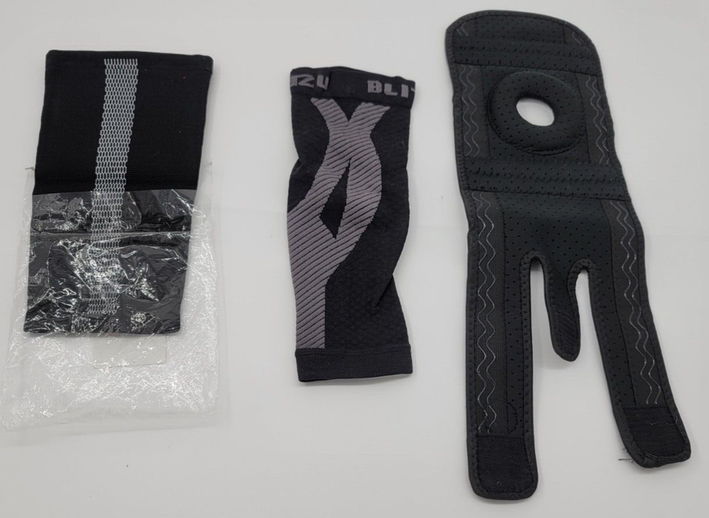3 Athletic plus knee Wraps Supports Training body Ect.