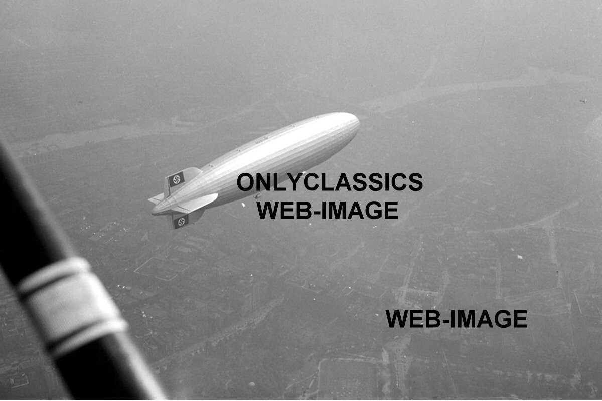 GERMAN AIRSHIP HINDENBURG DIRIGIBLE 34-4X6 PHOTOS LAKEHURST NJ AVIATION MILITARY