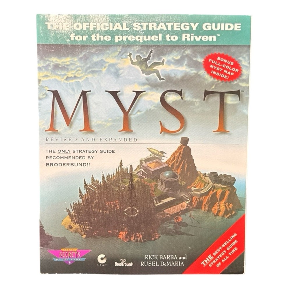 Myst Revised and Expanded Edition The Official Strategy Guide Prima's With Map