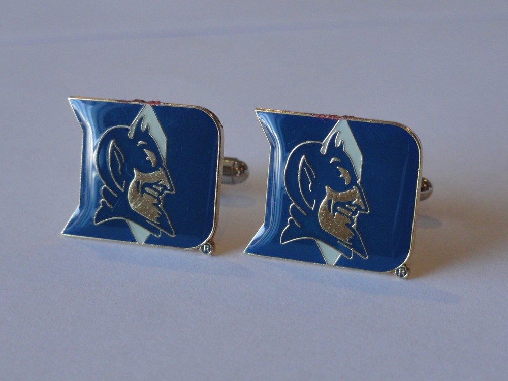 Duke University Cufflinks NCAA Devils--Custom College DU