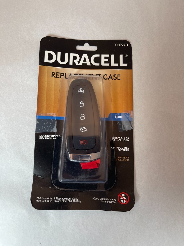 Duracell CP097D Replacement Case w/  Battery for Ford New