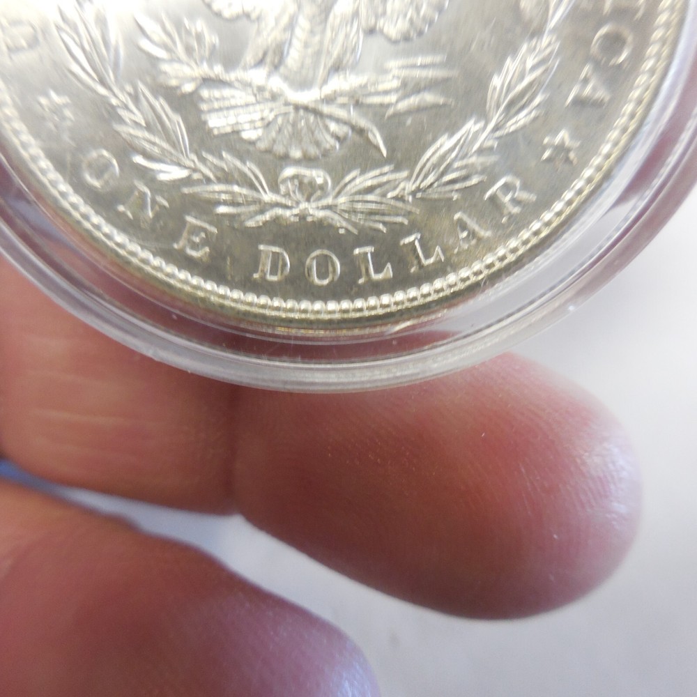 1887 Morgan Silver Dollar Coin UNC MS