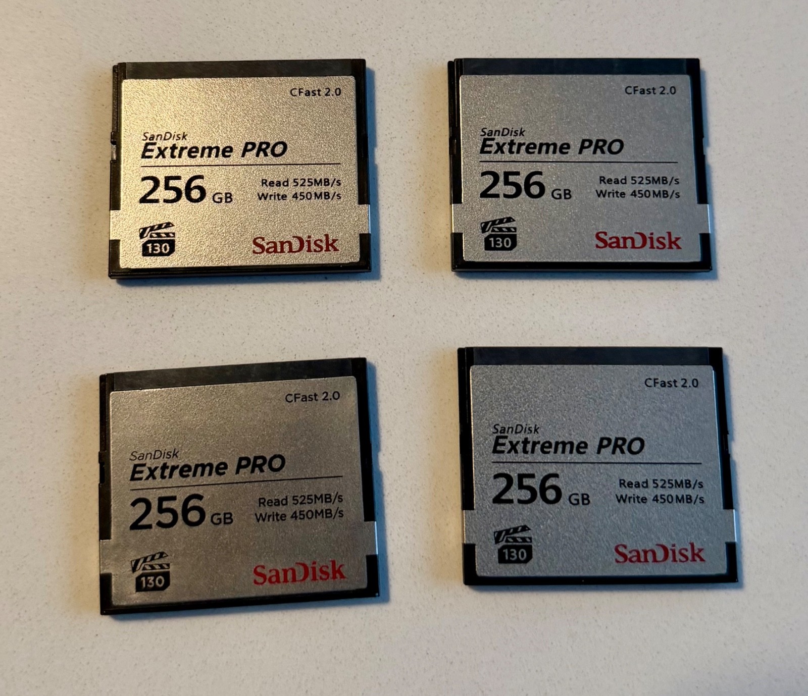 SanDisk 256GB Extreme PRO CFast 2.0 Memory Card - Tested, WORKS PERFECTLY!