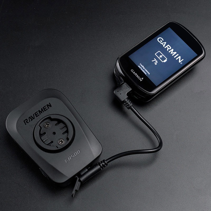 RAVEMEN FR500 Bike Head Light For Garmin Wahoo GPS Bicycle Front Lamp With AGM03