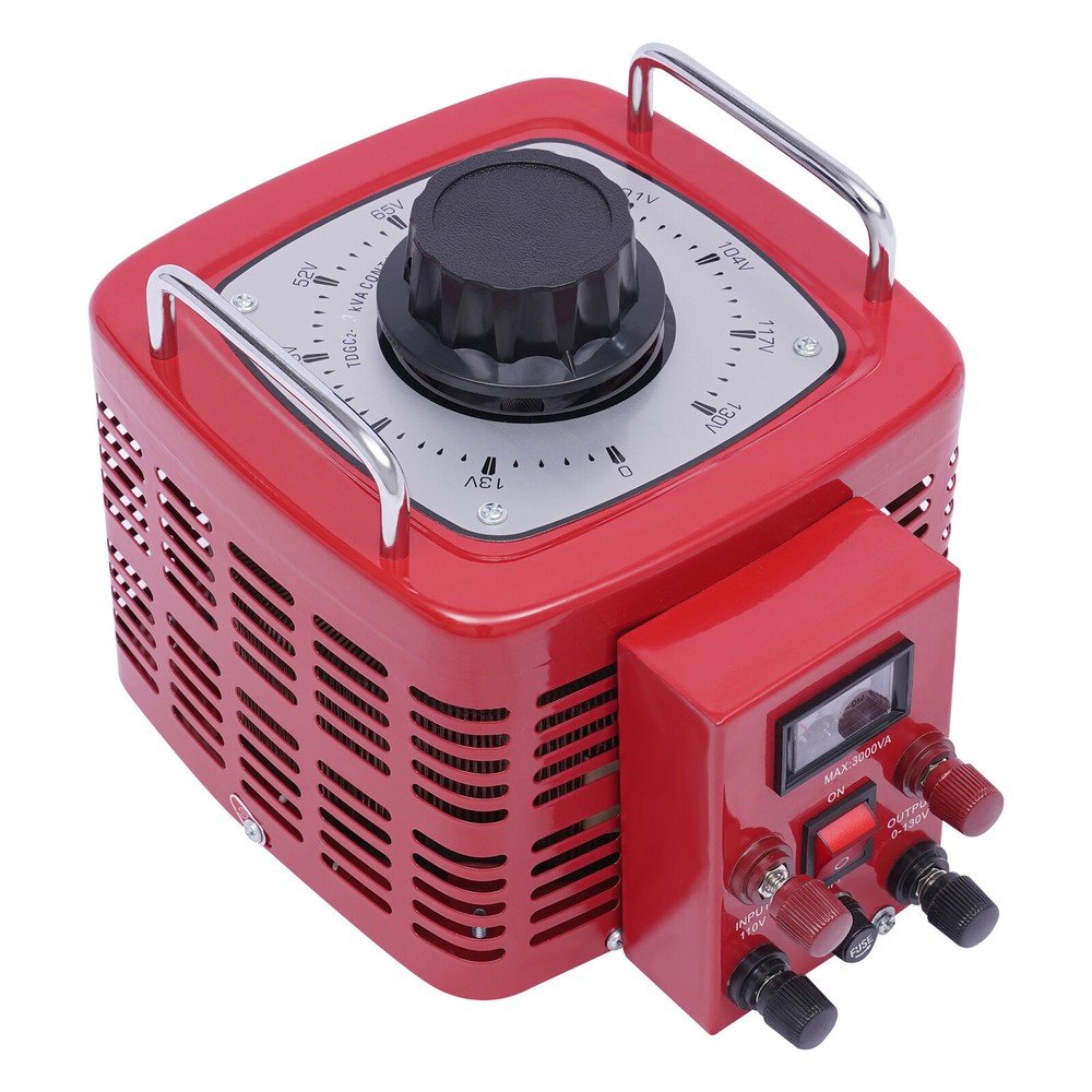 110V Transformer Variac Variable AC Voltage Regulator Metered 3kW 30 Amp 1-Phase