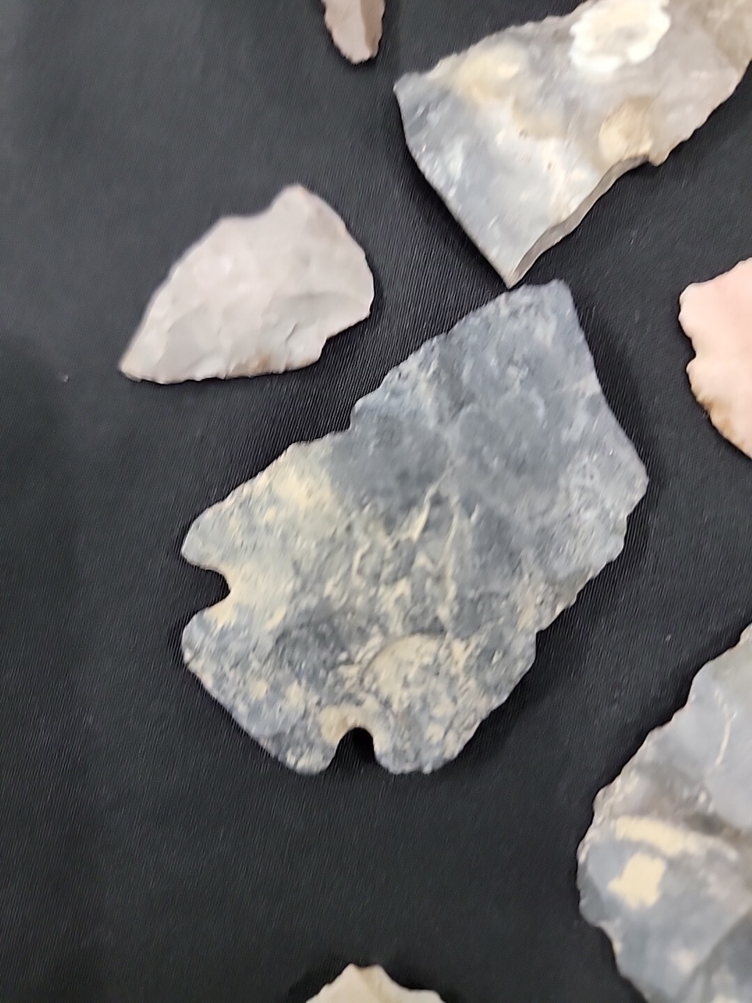 Indian Artifacts, Arrowheads, Rock drawing, Stone bowl, Ohio Collection.