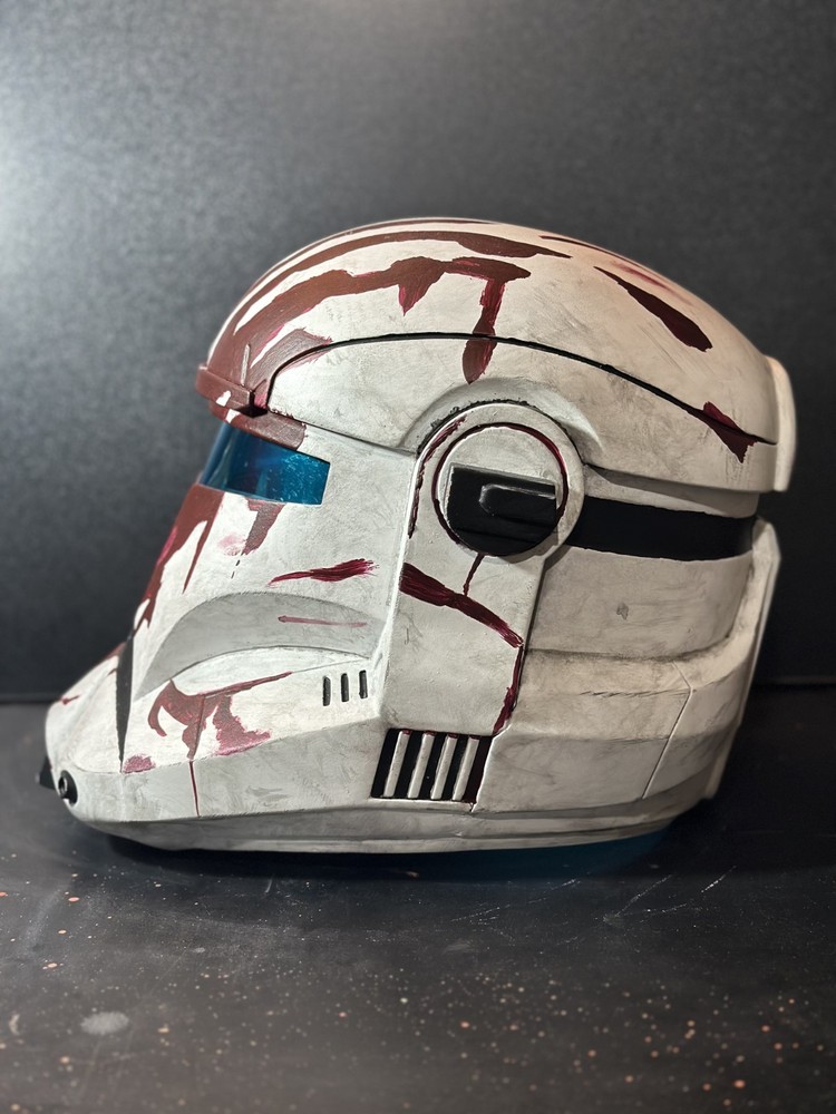 Sev Clone Commando Helmet - Custom Finish - Sanded, Painted, Weathered