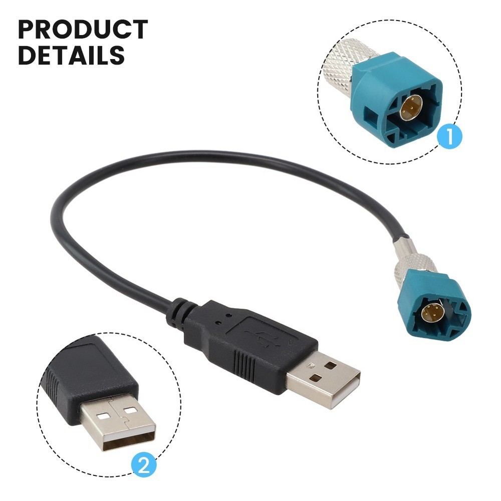 USB Conversion Line Parts Replacement Transfer Cable Vehicle Accessories