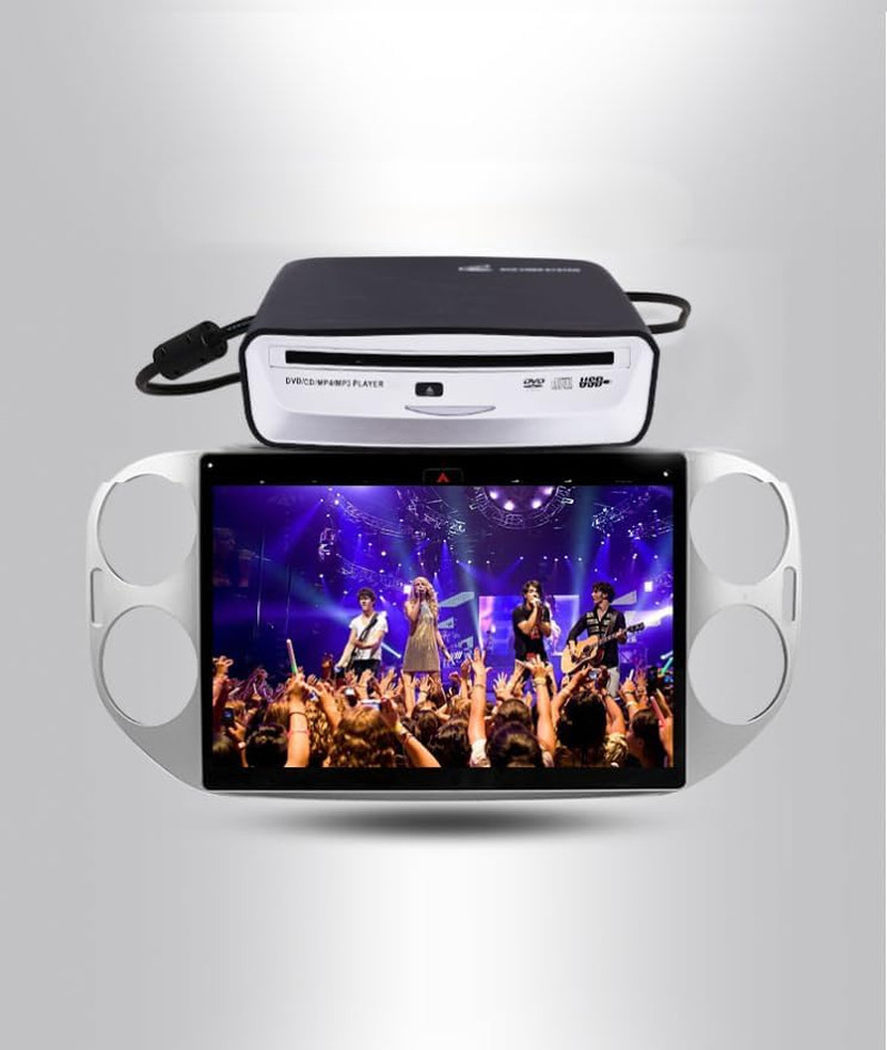 Car External Universal CD Player USB External Car Slot-Load CD Player Compatible