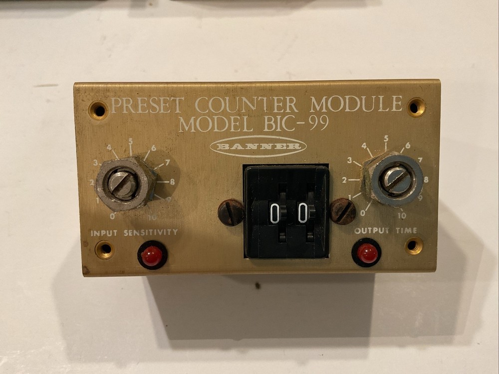 Banner BIC-99/ BIC99 COUNTER MODULE - NEW
