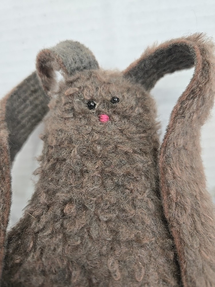Primitive Handmade Rabbit Folk Art Bunny Plush