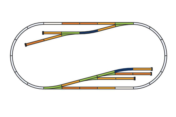 Piko 55330 HO Scale Track Set D - Code 100
