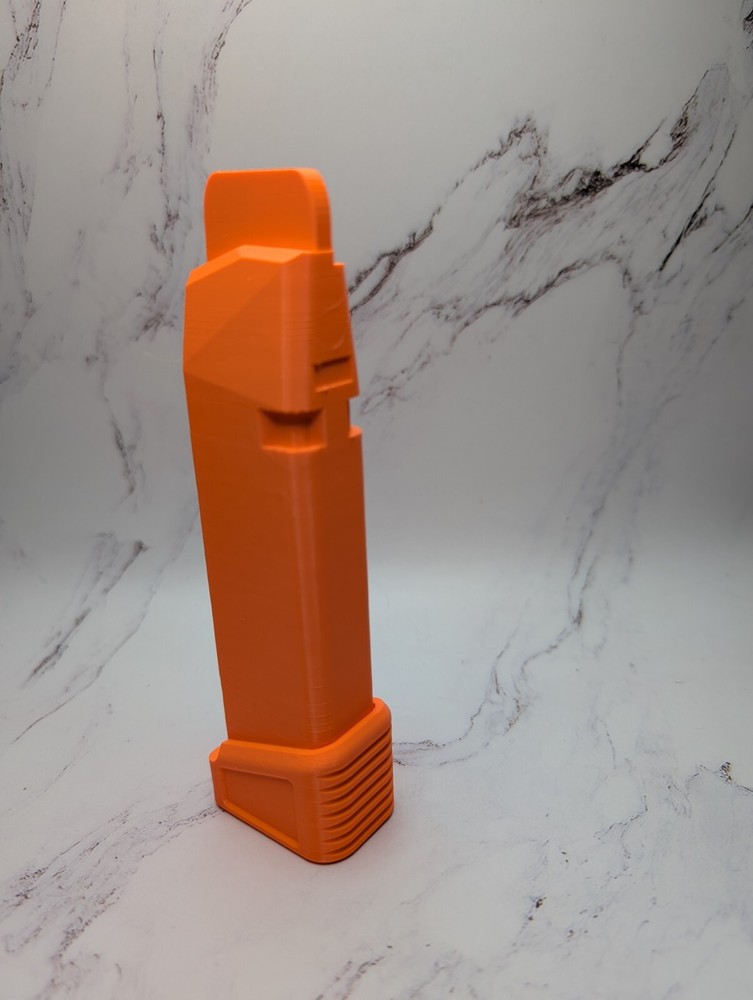 Glock 19 Extended PCC Dummy Magazine Safety Flag Indicator. Keeps Slide Open