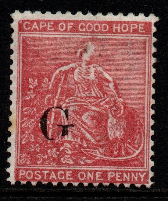 GRIQUALAND WEST SG5b 1877 1d CARMINE-RED MTD MINT