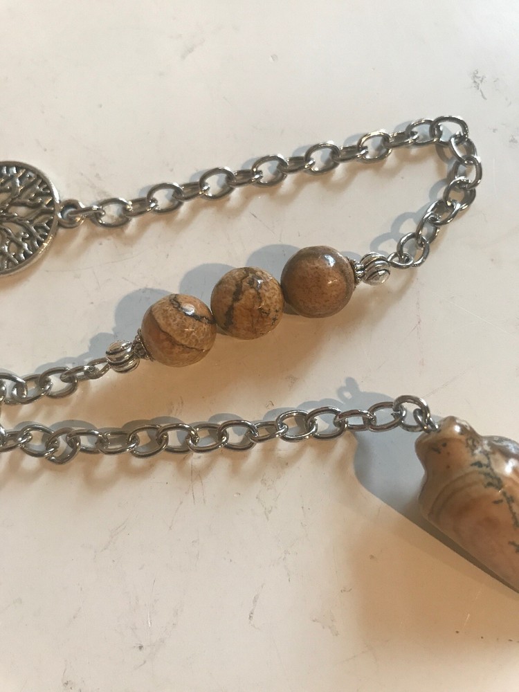 Picture Jasper Pendulum Divination Communication 74