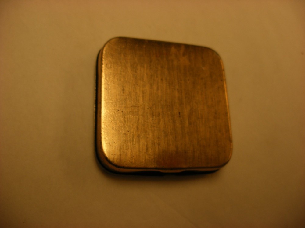 Phonograph Gramophone Needle Tin - Clangor - Brown