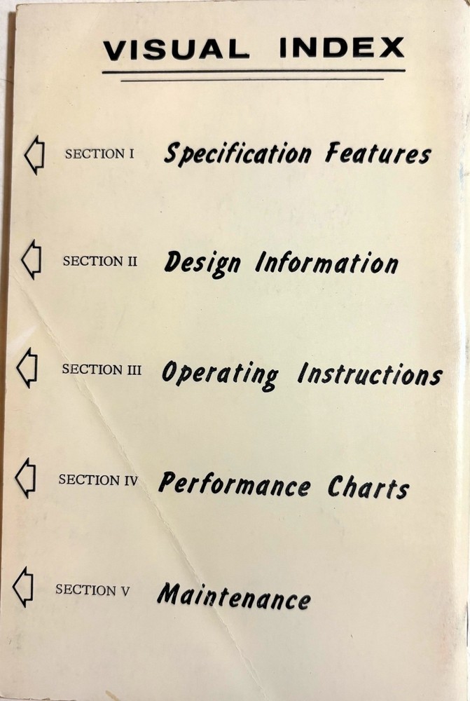 Piper Comanche 260 Owner's Handbook, 1964