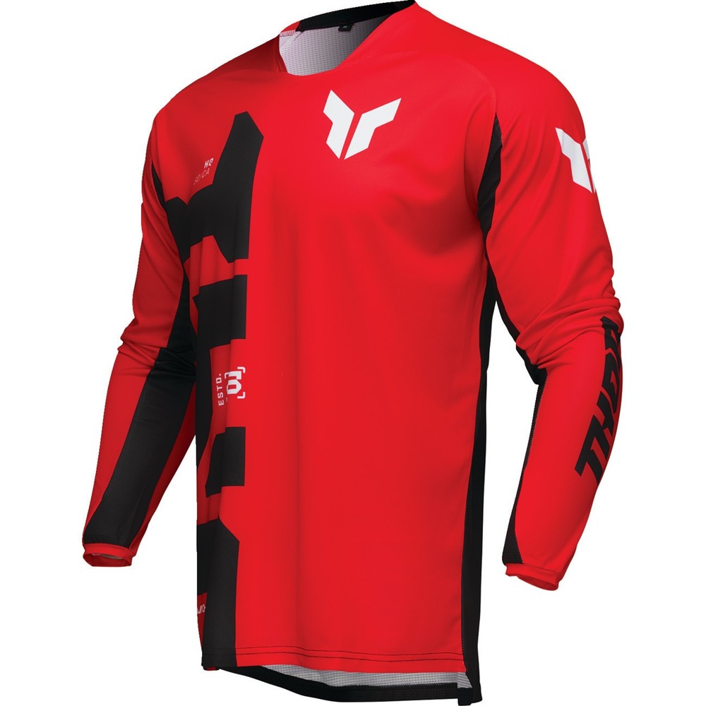 Thor LAUNCHMODE Forge Jersey, Red, Off-Road